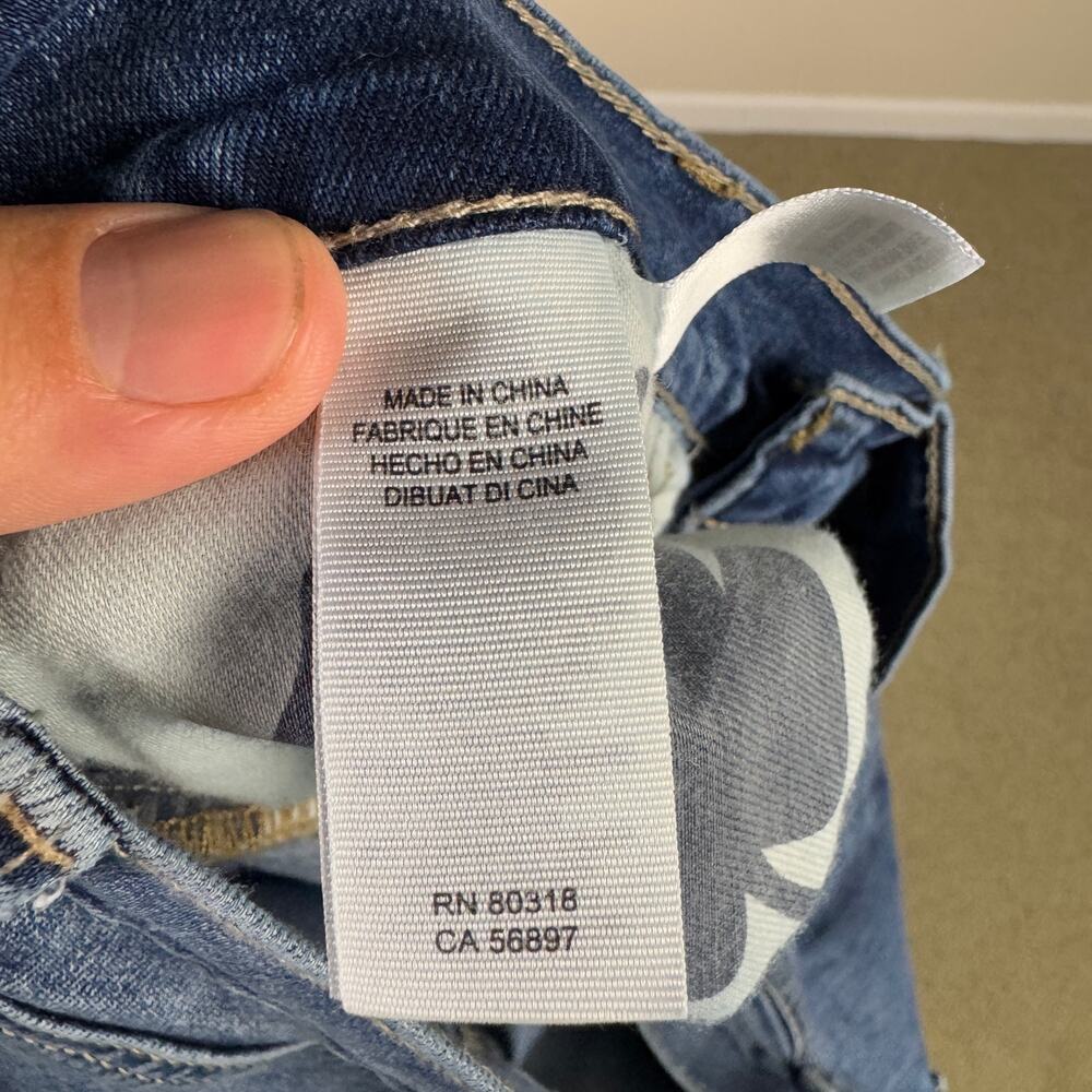 Lucky Brand Charlie Skinny Low Rise Blue Jeans US Women's 12/31 - Picture 6 of 8